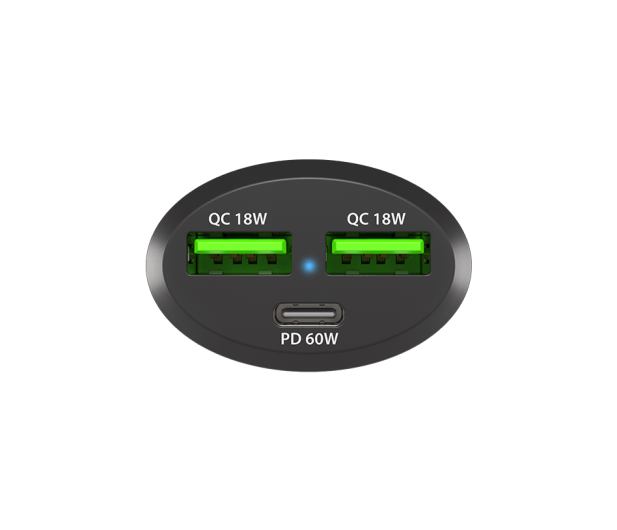 Natec Coney 2x USB 1x USB-C QC 84W - 1370622 - zdjęcie 3